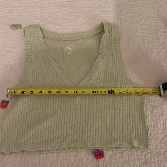 Pacsun basics green sweater tank XS new - Picture 3 of 5